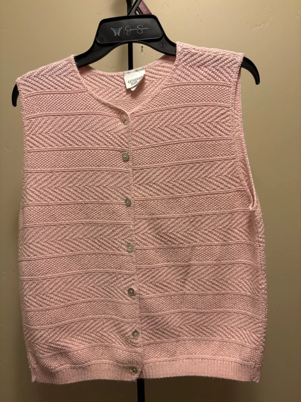 Katherine Bishop sleeveless button up vest. - Picture 2 of 3